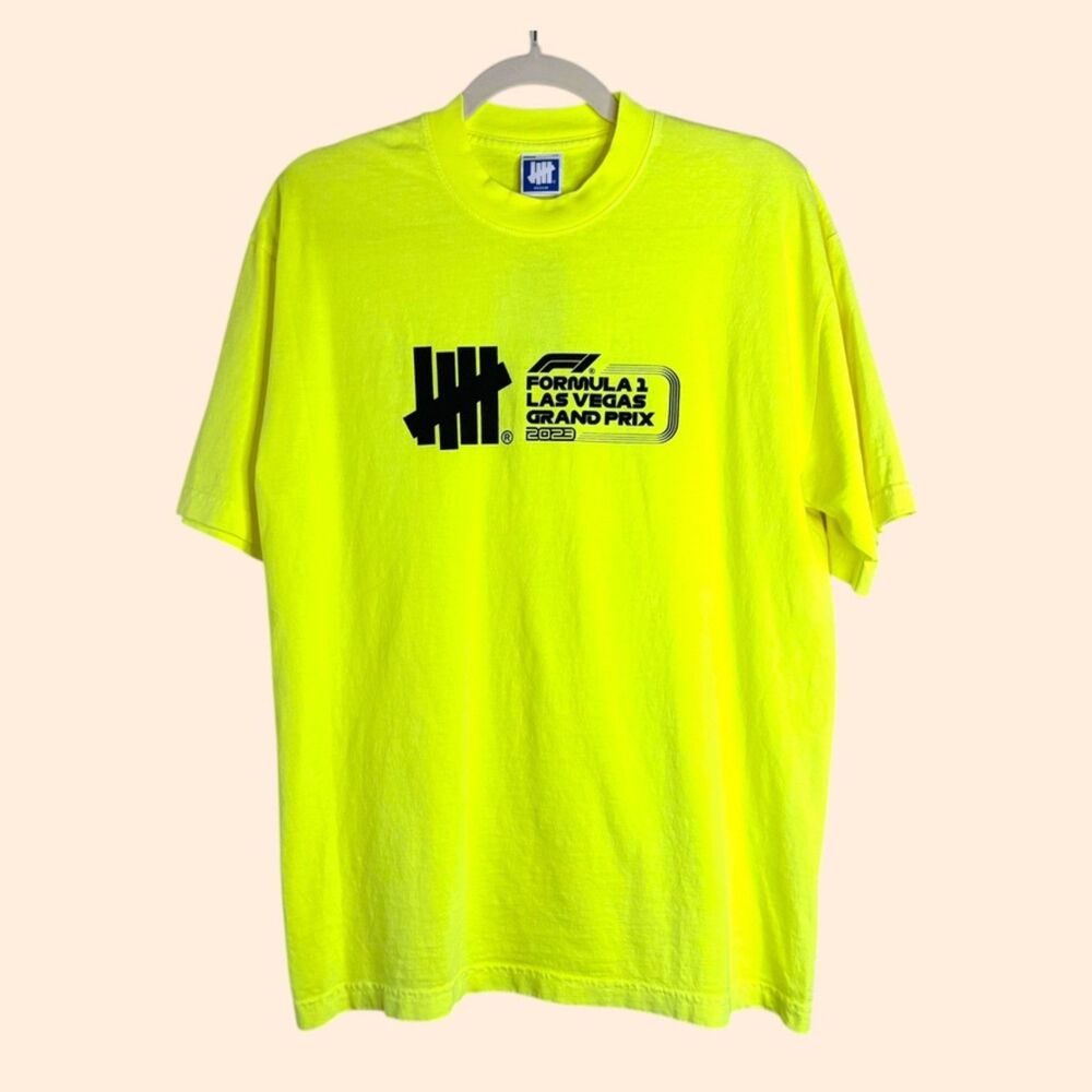 Undefeated X F1 LVGP Neon T-Shirt